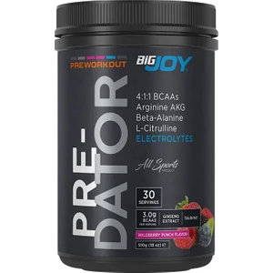 Bigjoy Sports Big Joy Pre Dator 510 Gr Orman Meyve Aromalı Pre-workout Güç Performans