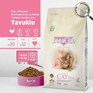 Bonacibo Kısırlaştırılmış Kedi Maması 5 kg