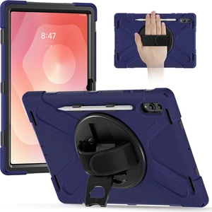 Samsung Galaxy Tab S11 Ultra Kılıf Tpu + Pc + Silikon Ayaklı Düşmeye Karşı Dayanıklı Tablet Kılıfı (Yurt Dışından)