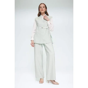 Wide Leg Basic Düz Geniş Paça Pantolon E7979AX25SM