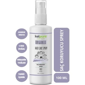 Doğal ve Organik İçerikli Saç Koruyucu Sprey - Çocuklar İçin Güvenli Formül 100 ML