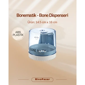 Bone Matik (Bone Dispenseri) Şeffaf-Mavi