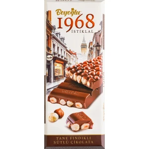 Beyoğlu 1968 Istiklal Tane Fındıklı Çikolata 175  Gr.