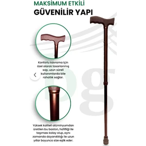 HÇ Medikal Asa Baston Ayarlanabilir Demir