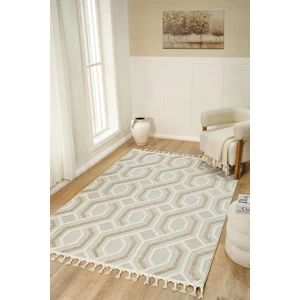 Venucci Home & Living Quincey Bukleli Yumuşak Peluş Post Shaggy Krem Çocuk Odası Oturma Odası Salon Mutfak Halısı