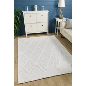 Venucci Home & Living Stockholm Bukleli Yumuşak Peluş Post Shaggy Krem Çocuk Odası Oturma Odası Salon Mutfak Halısı