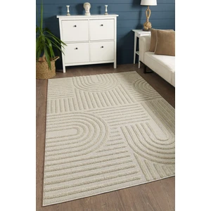 Venucci Home & Living Quincey Bukleli Yumuşak Peluş Post Shaggy Krem Çocuk Odası Oturma Odası Salon Mutfak Halısı