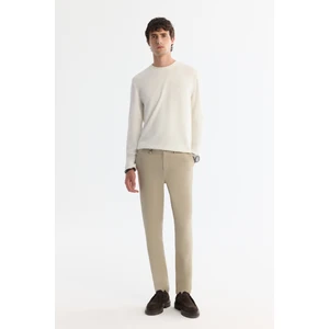 Avva Erkek Bej Yandan Cepli Dokulu Bi-Stretch Slim Fit Pantolon A42Y3211