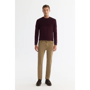 Avva Erkek Kamel Parça Boya Yıkamalı Esnek Berlin Slim Fit Jean Pantolon A42Y3500