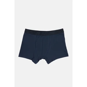 Erkek Lacivert Düz Basic Tekli Boxer B009505