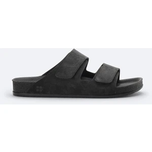 Avva Erkek Siyah Çift Bantlı Hafif Rahat Taban Sandalet Terlik A51Y8301