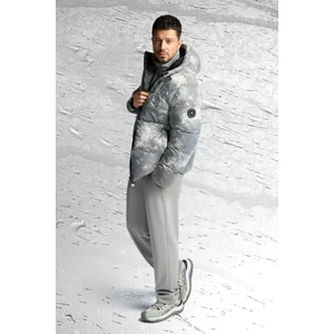 Avva Erkek Gri Beli Lastikli Bağcıklı Soft Touch Bi-Stretch Regular Fit Eşofman Altı A52Y3406