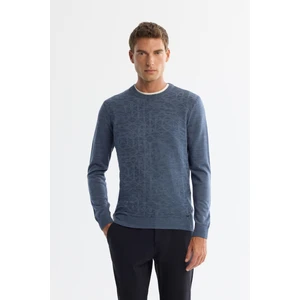 Erkek İndigo Dokulu Basic Kazak E005110