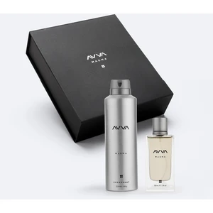 Avva Erkek Magma Hediye Kutulu 2 Li Parfüm ve Deodorant Seti 50 ml + 226 ml B009109