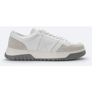 Avva Erkek Beyaz %100 Deri Esnek Taban Hafif Casual Ayakkabı  A51Y8000