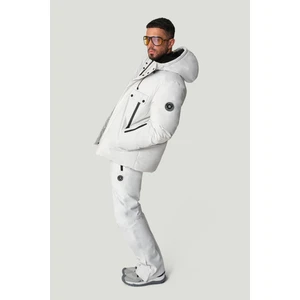 Avva Erkek Beyaz Su İtici Rüzgar Geçirmez Beli Ayarlanabilir Comfort Fit Kayak Pantolonu A42Y3125