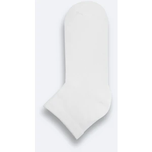 Avva Erkek Beyaz Pamuklu Patik Çorap B008556