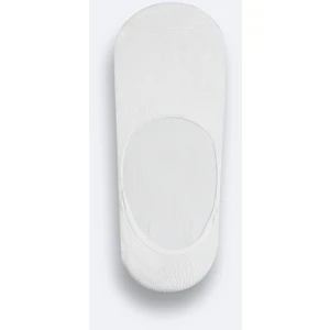 Erkek Beyaz Bambu Babet Çorap B008503