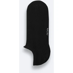 Avva Erkek Siyah Pamuklu Sneaker Çorap B008553