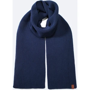 Avva Erkek Lacivert Yün Karışımlı Fitilli Atkı B009400