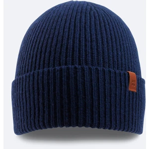 Avva Erkek Lacivert Yün Karışımlı Logolu Fitilli Bere B009200