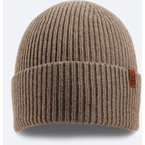 Avva Erkek Vizon Yün Karışımlı Logolu Fitilli Bere B009200