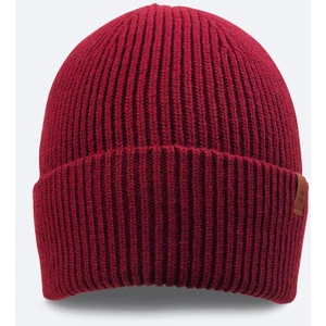 Avva Erkek Bordo Yün Karışımlı Logolu Fitilli Bere B009200