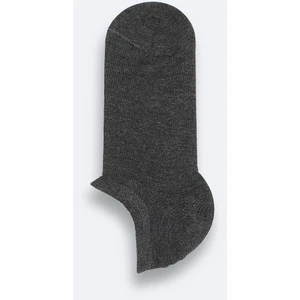 Avva Erkek Antrasit Pamuklu Sneaker Çorap B008553