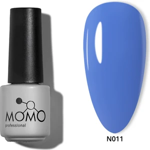 Momo Professional Kalıcı Oje N011 Neon Mavi 4 ml Yüksek Renk Pigmenti ile Uzun Süre Kalıcı