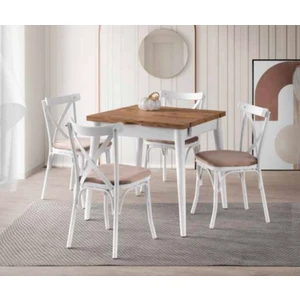 Luna Katlanır Yemek Masa Takımı