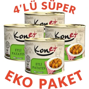 Etli Patates 4X200 gr Eko Paket