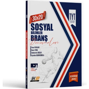 Hız ve Renk Yayınları TYT Üniversite Hazırlık Sosyal Bilimler Deneme Kitabı 30x20 cm Ölçülerinde 2026