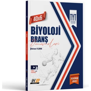 Hız ve Renk Yayınları TYT Biyoloji 40 x 6 Denemeleri 2026