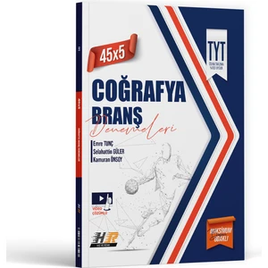 Hız ve Renk Yayınları Hız ve Renk Yayınları Tyt Coğrafya 45 x 5 Denemeleri 2026