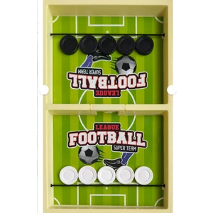 Lastik Fırlatmalı Futbol Şut ve Gol Hızlı Sapan Masa Futbol Oyunu Çocuk Odaklanma Zeka Kutu Oyunu