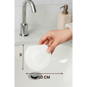 Beyaz Lavabo Kötü Koku Giderici Önleyici Silikon Mat Sızdırmaz Lavabo Tıkacı Lavabo Tıpası