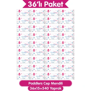 Cep Mendili 36 x 15'li Koli 540 Yaprak