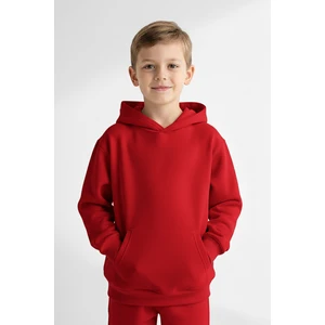 Kapüşonlu Basic Kalın Çocuk Sweatshirt - 26K 1628