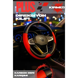 Plus Karbon Serisi Geçmeli Direksiyon Kılıfı