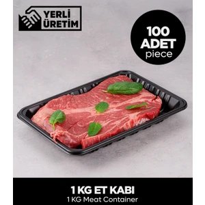 1 kg Et Kabı 100 Adet