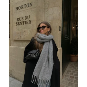 SF Collection Kadın Yumuşak Dokulu Soft Atkı Omuz Şalı