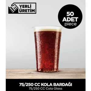 75/250 cc Kola Bardağı 50 Adet