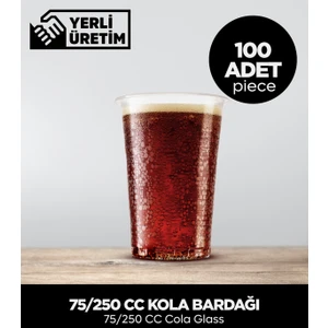 75/250 cc Kola Bardağı 100 Adet