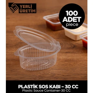 Plastik Sos Kabı – 30 cc – 100 Adet