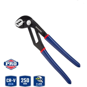 WP231087 250MM Cr-V Profesyonel Ayarlı Düğmeli Fort Pense