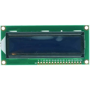 16X2 LCD Ekran - I2C Lehimli Mavi Display