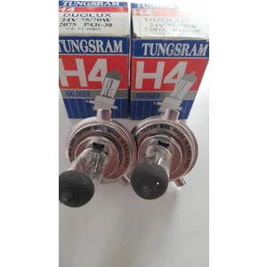 24 Volt  70 W H4 Ampul 2 Adet