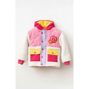 Haribo Kız Çocuk Polar Mont Pembe P415