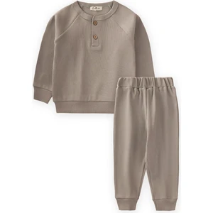 Reglan Kol Patlı Erkek Basıc Takım 1-8 Yaş S Vizon