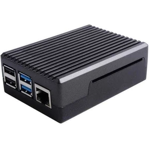 Raspberry Pi 4 Alüminyum Muhafaza Kutusu (Soğutmalı) - Siyah